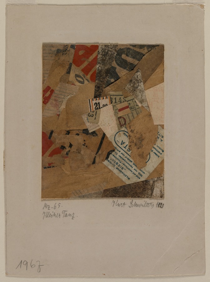 Little Dance — Kurt Schwitters (German, 1887–1948), 1920 (Cleveland Museum of Art, CC0; Platzhalterwerk)