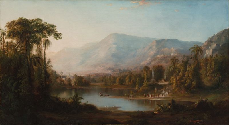 Vale of Kashmir — Robert S. Duncanson (American, 1821–1872), 1867 (Cleveland Museum of Art, CC0; Platzhalterwerk)