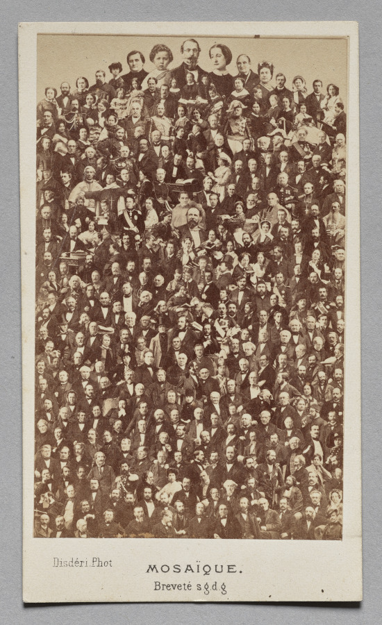 Mosaique: The Imperial Court of Napoleon III — André Adolphe-Eugène Disdéri (French, 1819–1889), c. 1866 (Cleveland Museum of Art, CC0; Platzhalterwerk)